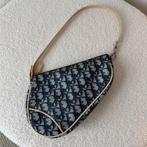 CHRISTIAN DIOR vintage saddle bag